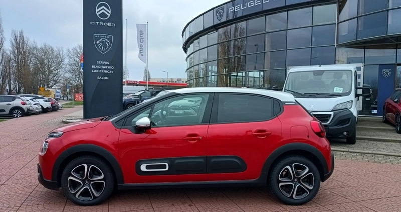 Citroen C3 cena 72900 przebieg: 33556, rok produkcji 2022 z Gniewkowo małe 326